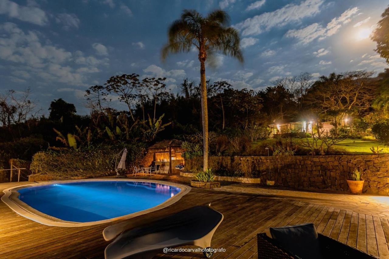 Вилла Sol-Lua Bangalo Com Uso Exclusivo Da Piscina Ильябела Экстерьер фото